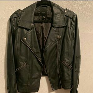NWOTForever 21 black faux leather pleather jacket